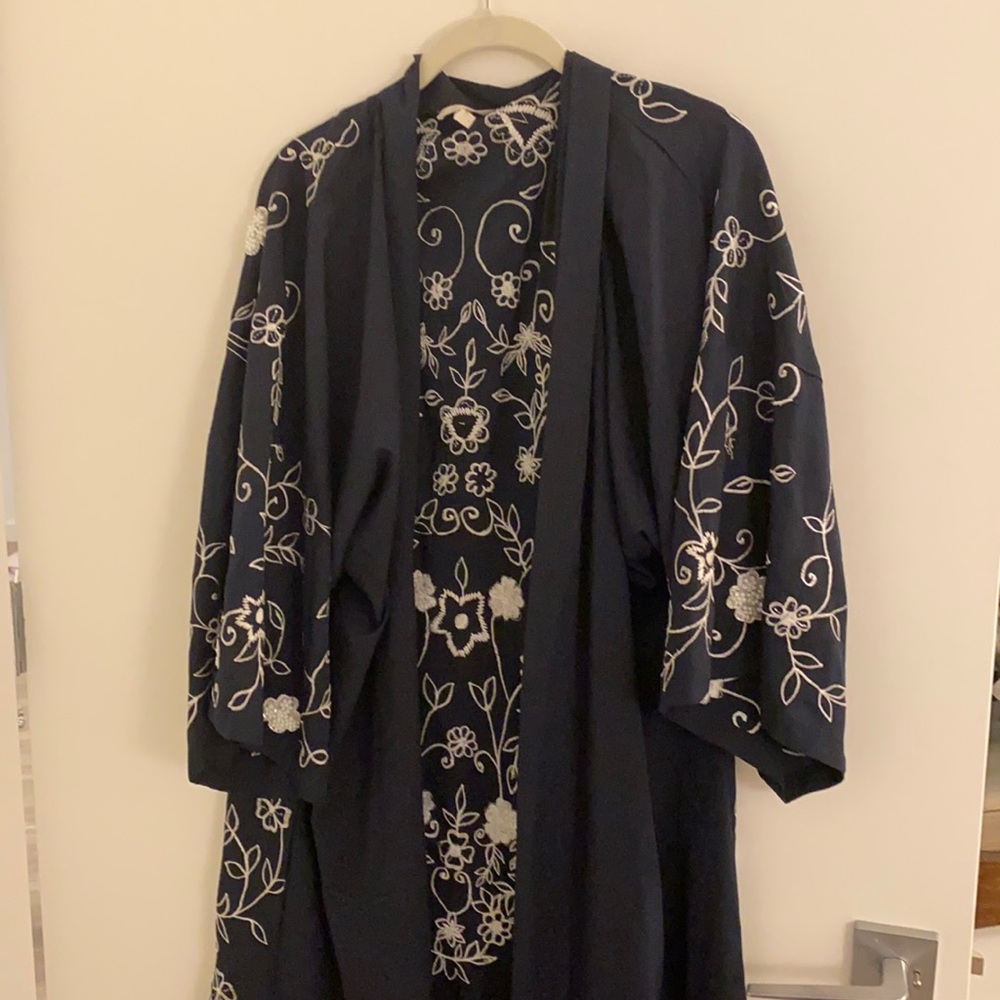 Long Pearl Duster - Midi Length